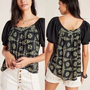 Maeve by Anthropologie Catania Top in XS